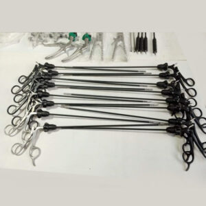 Set of Laparoscopic Surgical Instruments